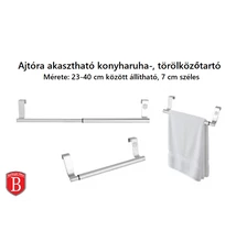 Berlinger Haus ajtóra akasztható konyharuha-, törölközőtartó (BH-8820)