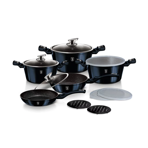 Berlinger Haus  Aquamarine 13 részes edénykészlet (BH-7031) 