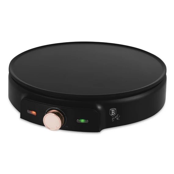 Berlinger Haus Black Rose TitánPro bevonatú Elektromos palacsintasütő 30 cm-es (BH-9712)