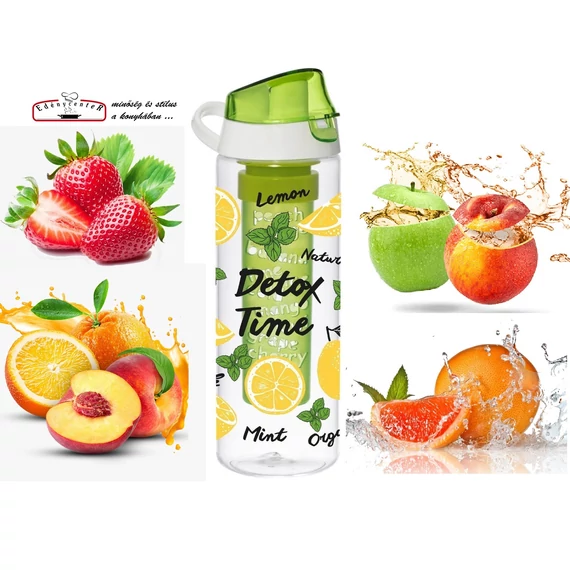 Fruit Infuser Kulacs gyümölcstartóval 0,65 l-es (161558-001)