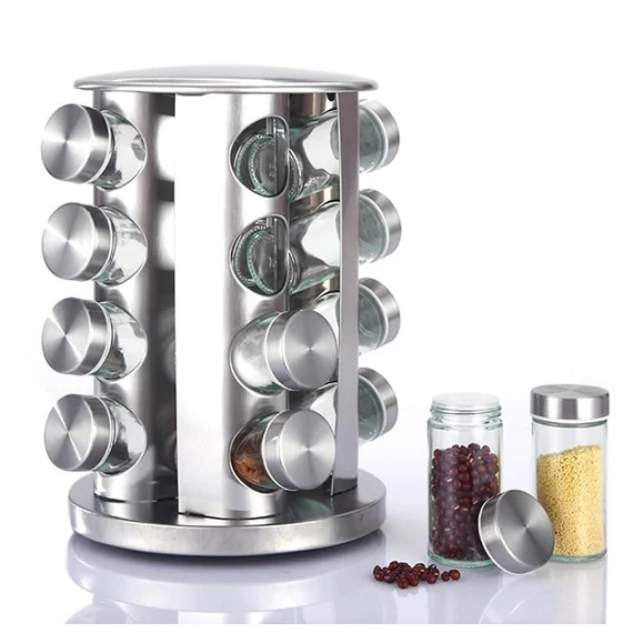 CAT INOX Fűszertartó 16 db-os (16674)