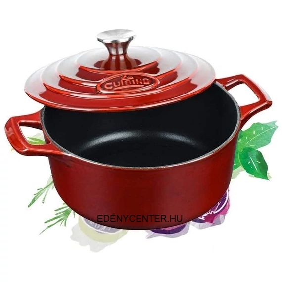 La Cuisine Berry öntöttvas lábas fedővel 26 cm-es (432026)