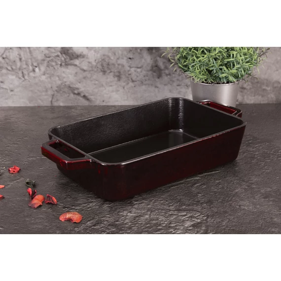 Berlinger Haus Burgundy Zománcozott Öntöttvas tepsi (BH-6500)