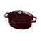 Berlinger Haus Burgundy Öntöttvas ovális lábas fedővel 30 cm-es (BH-6499)