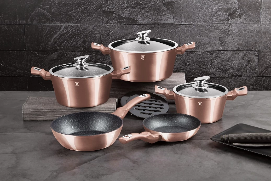 Berlinger Haus Rose Gold 10 részes edénykészlet (BH-1220)