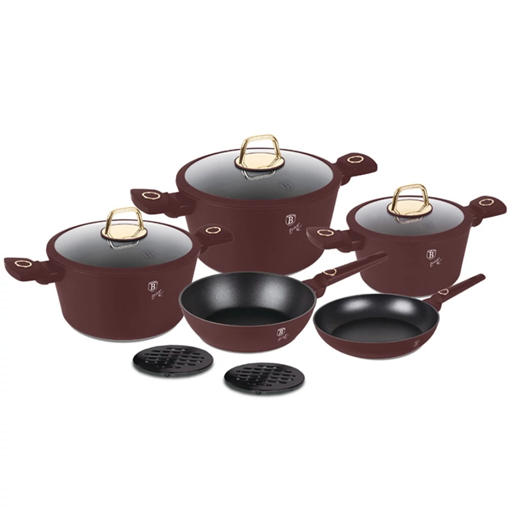 Berlinger Haus Leonardo Collection 10 részes edénykészlet (BH-8050)