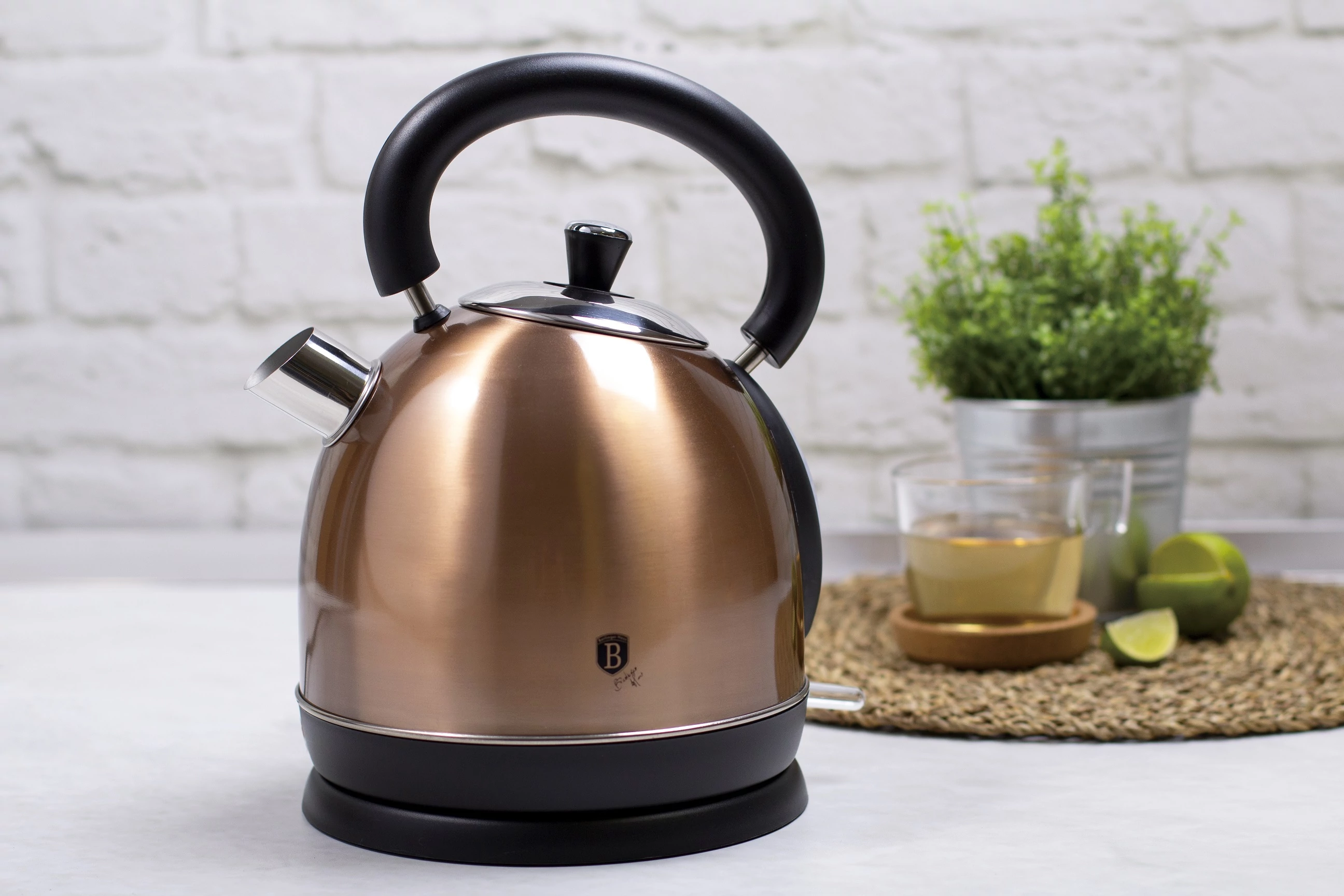 Berlinger Haus Rose Gold INOX Elektromos Vízforraló (BH-9050)