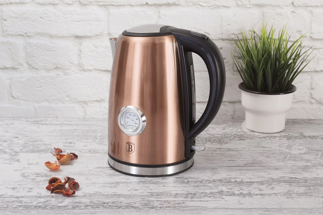 Berlinger Haus Rose Gold 1,7 l-es Elektromos Vízforraló Hőfokjelzővel (BH-9069)