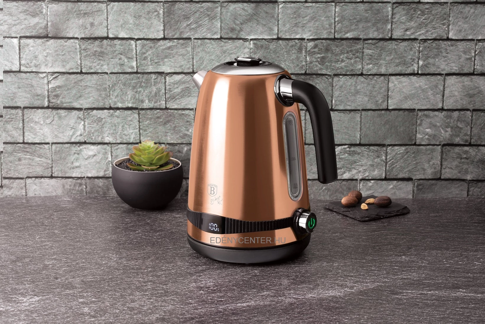 Berlinger Haus Rose Gold Digitális Hőfokszabályzós Vízforraló (BH-9326)
