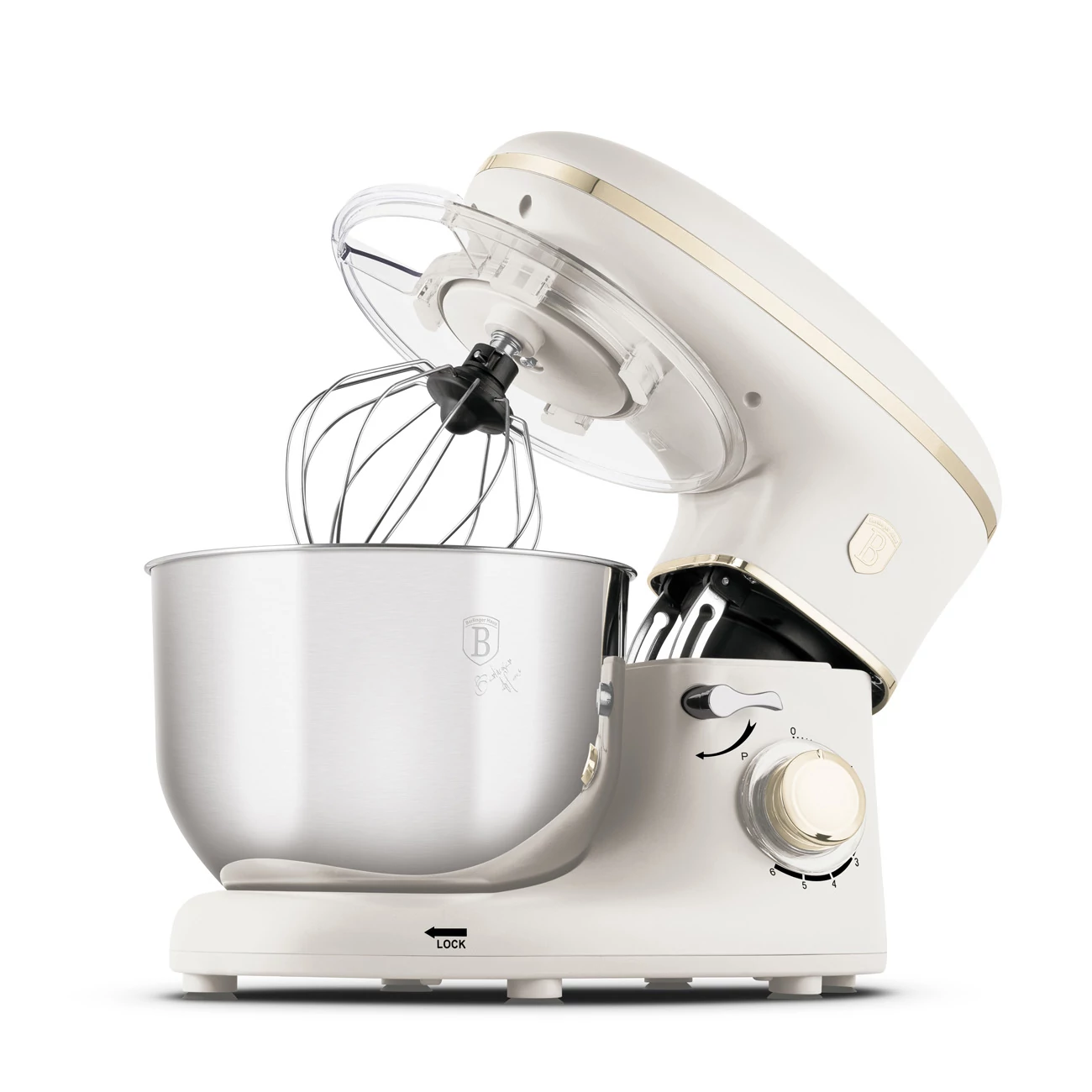 Berlinger Haus Sahara billenőfejes robotgép 6 l-es INOX tállal 1300W (BH-9510)
