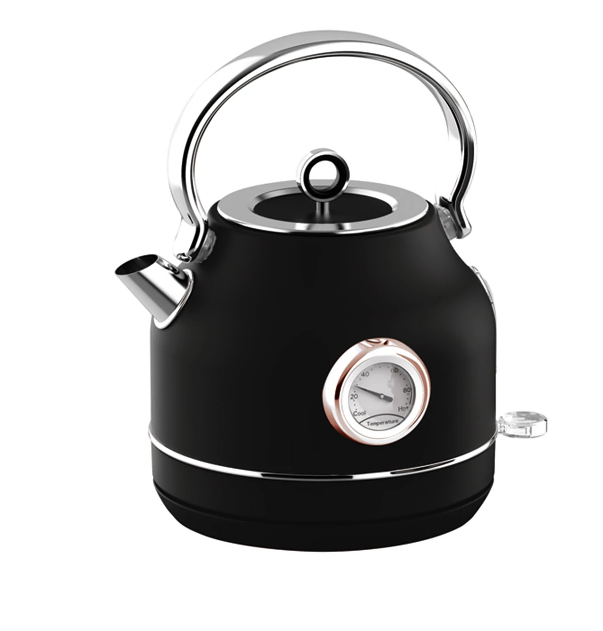 Berlinger Haus Black Rose 1,7 l-es Retro Vízforraló Hőfokjelzővel (BH-9513)