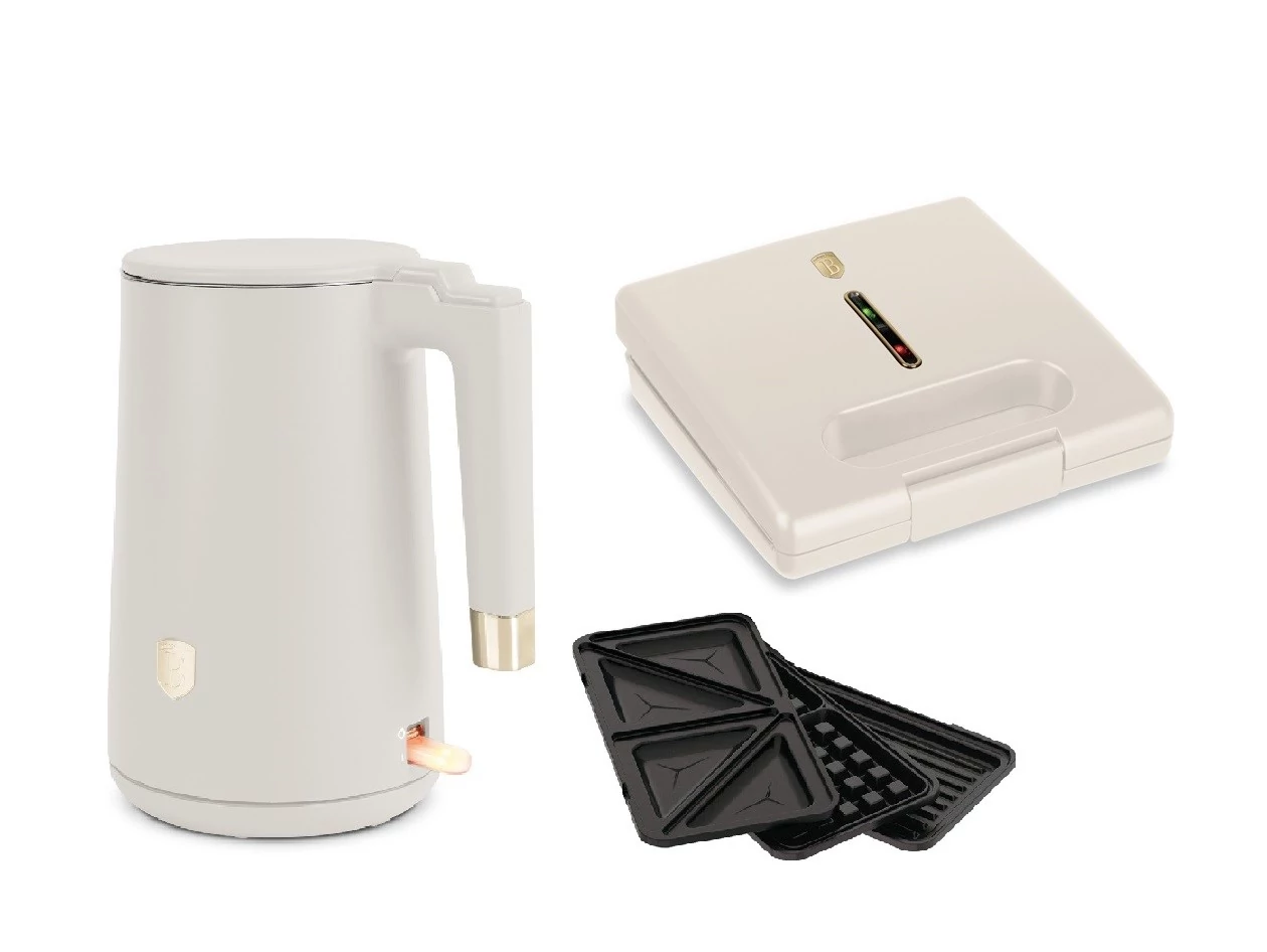 Berlinger Haus Sahara Szendvics-, Gofri-, Grillsütő + Vízforraló szett (BH-9584/9577)