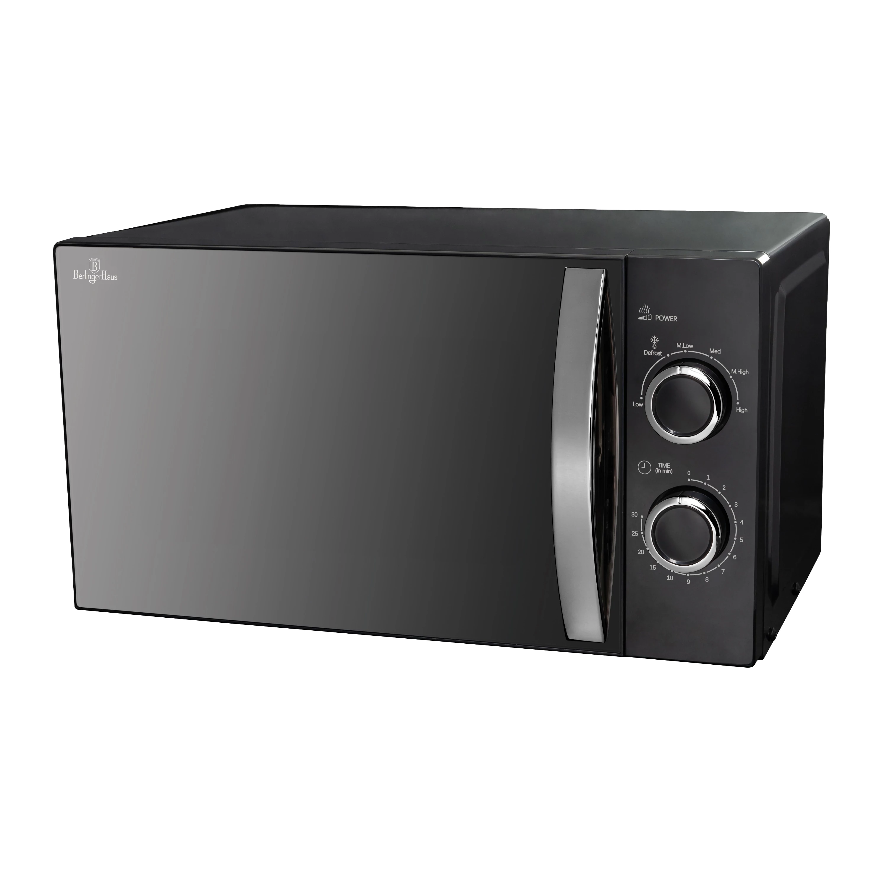 Berlinger Haus Black Silver Mechanikus Mikrohullámú Sütő 20 L (BH-9626)