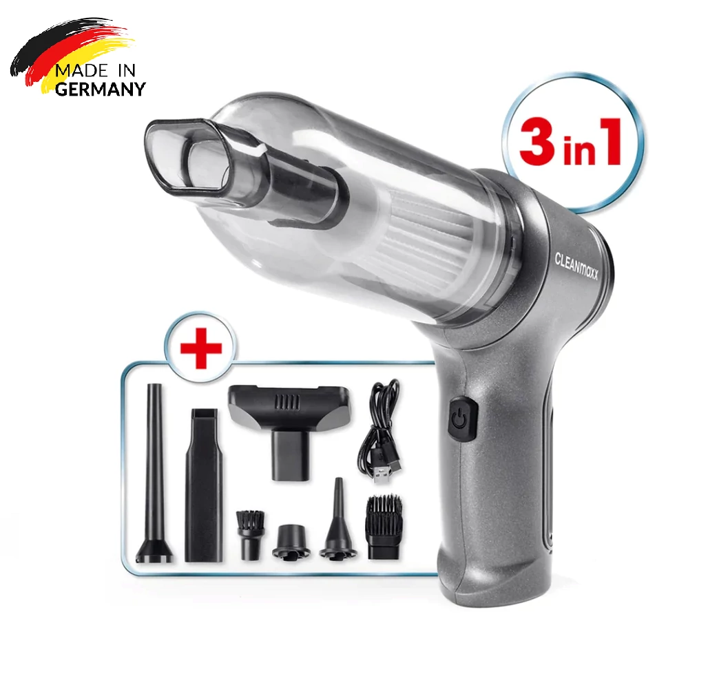 CLEANMAXX Ciklon Akkus Kéziporszívó 9 részes (DS14244)