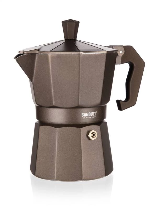 Banquet Campi Brown 6 személyes kotyogós kávéfőző (BQ-49025041)