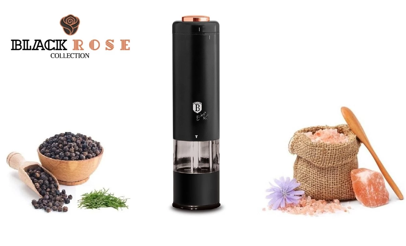Berlinger Haus elektromos só-és borsőrlő Black Rose Gold (BH-9287)