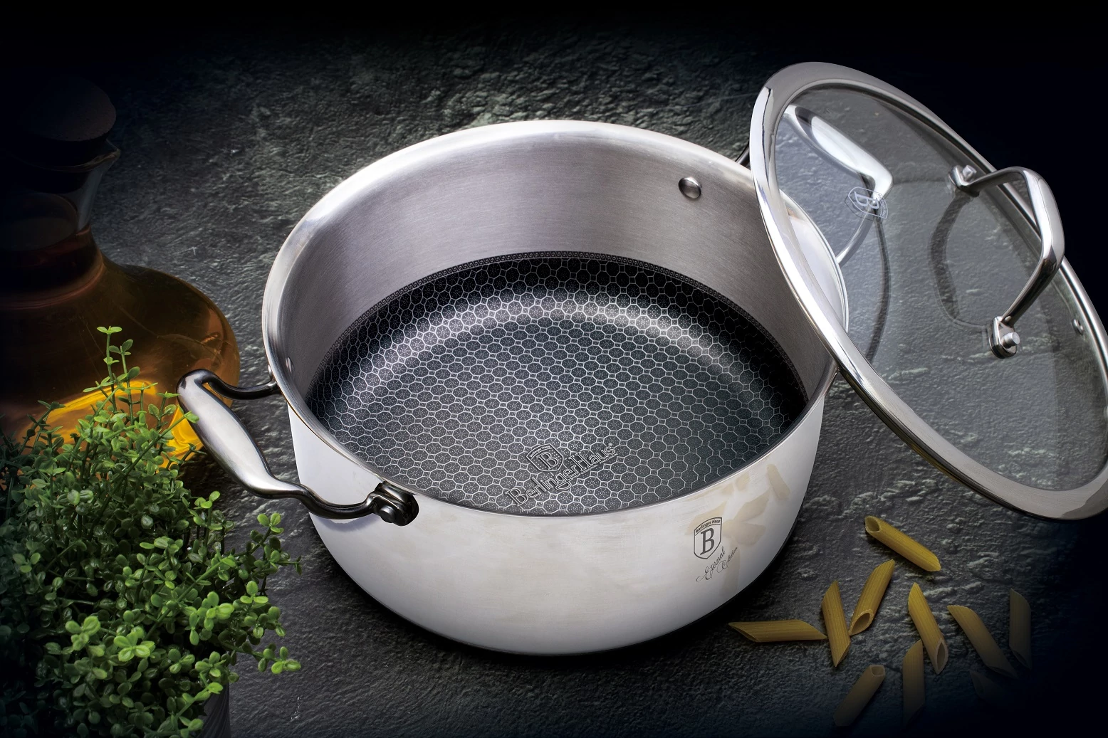Berlinger Haus Eternal® Collection Lábas fedővel 20 cm-es (BH-7444)