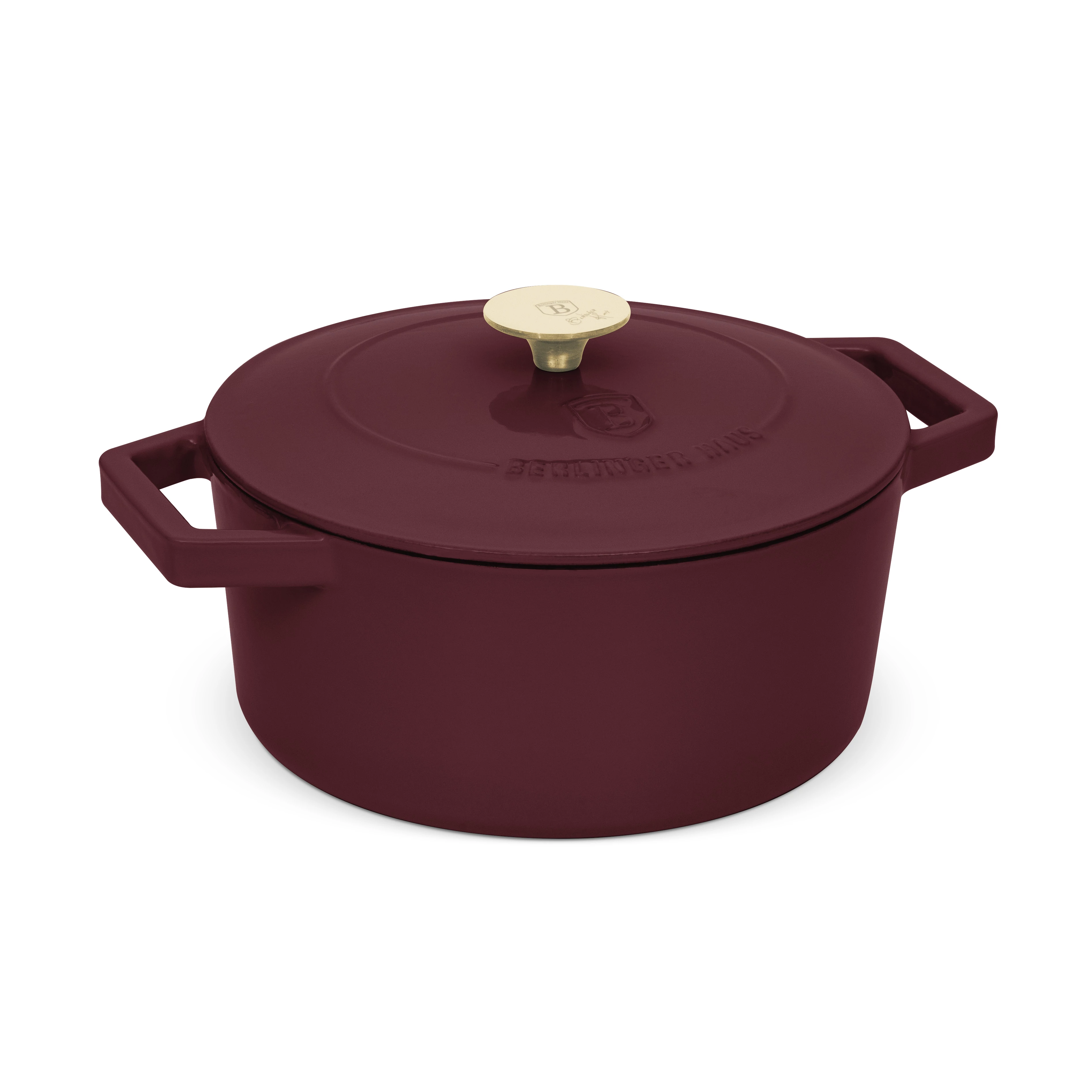 Berlinger Haus Leonardo Öntöttvas lábas fedővel 24 cm-es (BH-6542)