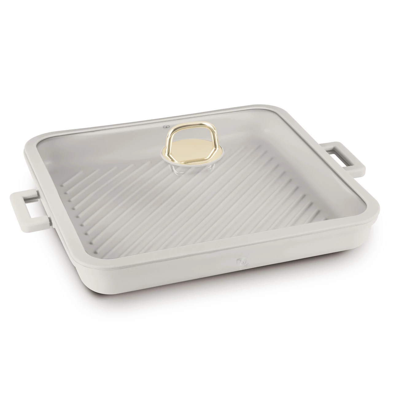 Berlinger Haus Sahara TitánPro bevonatú Grill serpenyő fedővel, 34x34 cm (BH-7790)