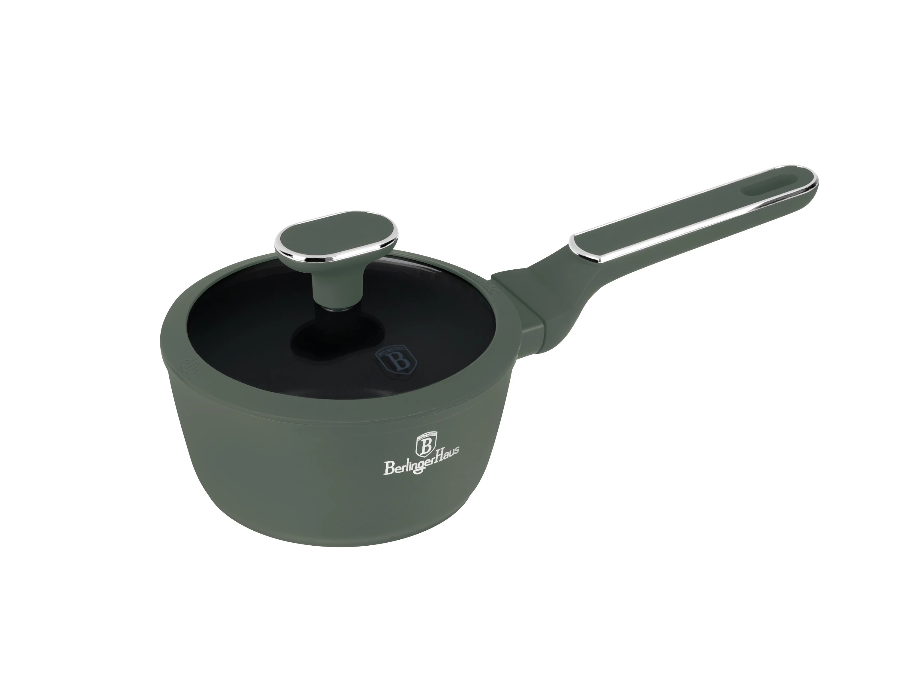 Berlinger Haus Matte Green Tejforraló / Szószos lábas fedővel (BH-8155)
