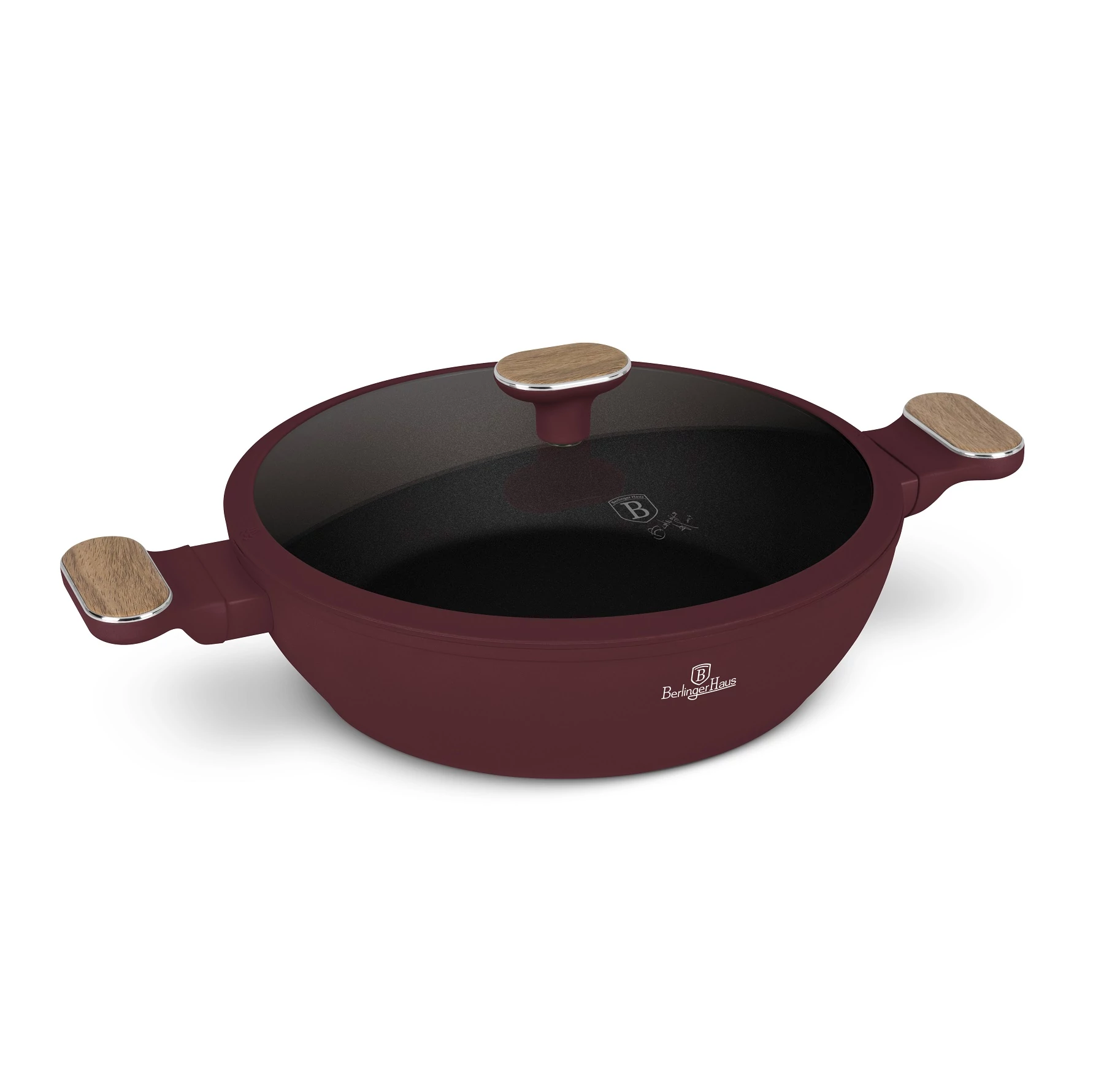 Berlinger Haus Leonardo Nordic TitánPro bevonatú Lábas fedővel 28 cm-es (BH-8299) 