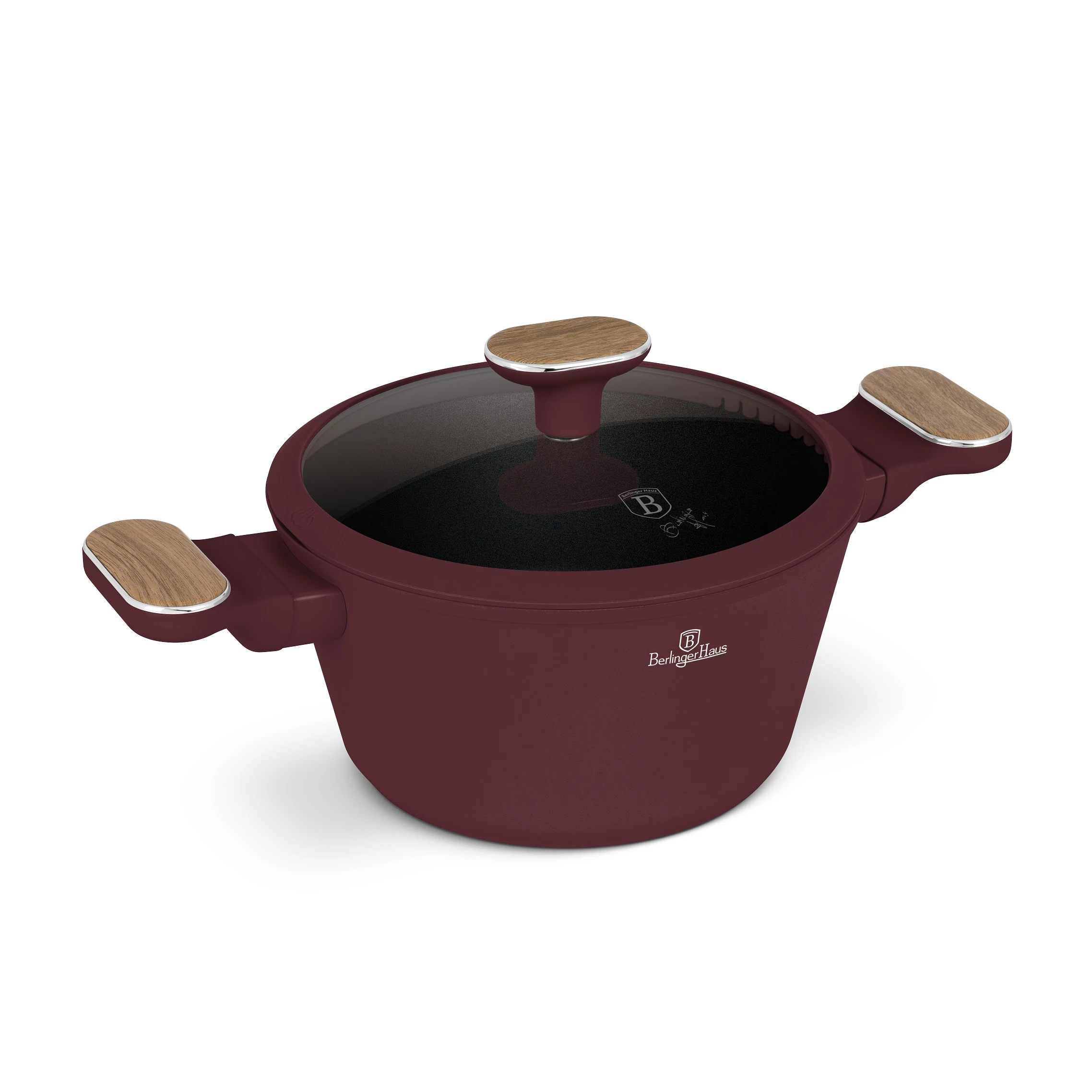Berlinger Haus Leonardo Nordic TitánPro bevonatú Lábas fedővel 2,5 l-es (BH-8300) 