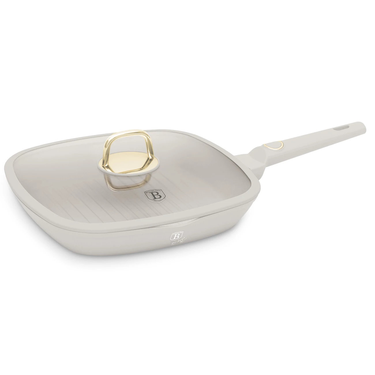 Berlinger Haus Sahara Indukciós Grill Serpenyő fedővel 28 cm-es (BH-8067)