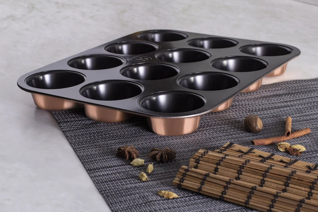Berlinger Haus Rose Gold muffinsütő -12 db-os (BH-6473)