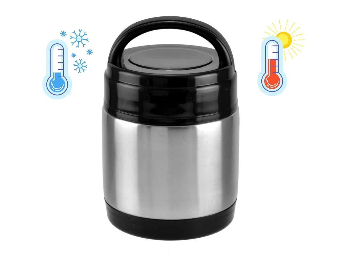 Dupla Falú INOX Ételtermosz, Ételhordó 1,4 l-es (PH-10425)