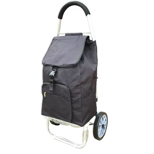 Gurulós Bevásárlókocsi alumínium vázzal, csapágyazott kerekekkel (F14810)